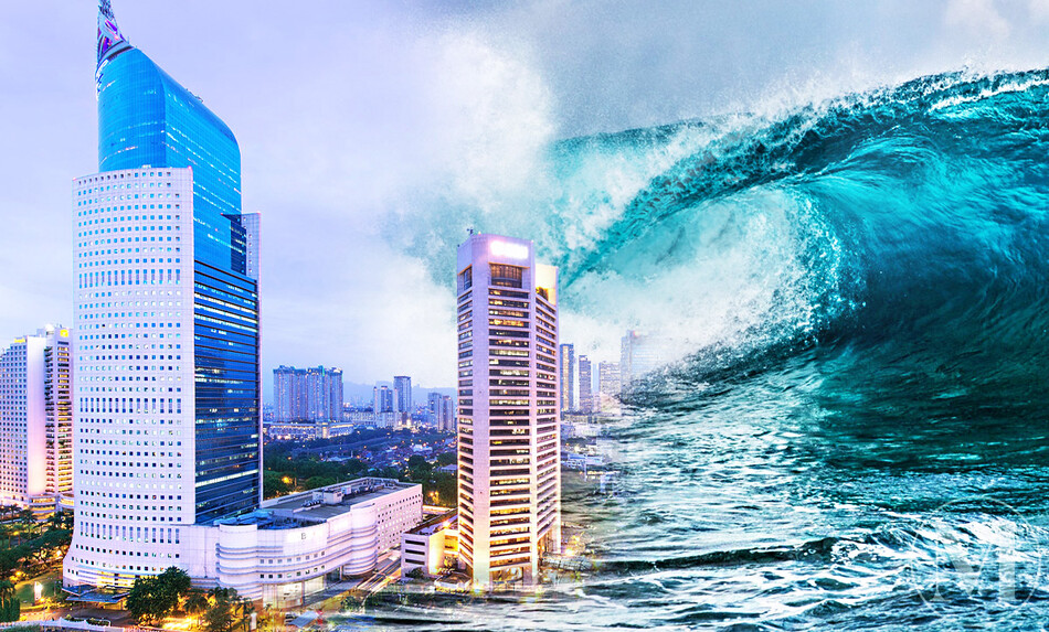 Джакарта тонет: к 2025 году город окажется на пятиметровой глубине